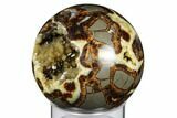 Bargain, Crystal Filled, Polished Septarian Sphere - Utah #170323-2